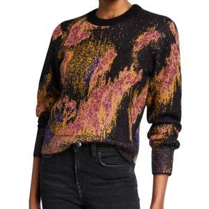 Rag and bone Mohair/Alpaca/Silk/  metalized fiber blend sweater size XS